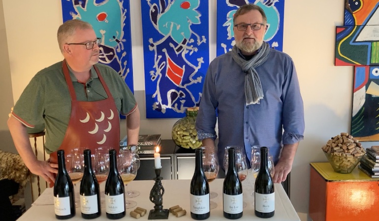 Smagning og bedømmelse af schweiziske vine fra Hoss Hauksson